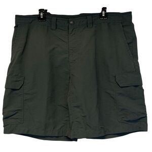 THE NORTH FACE Men’s Cargo Hiking Shorts 40 Black Nylon Lightweight Outdoors